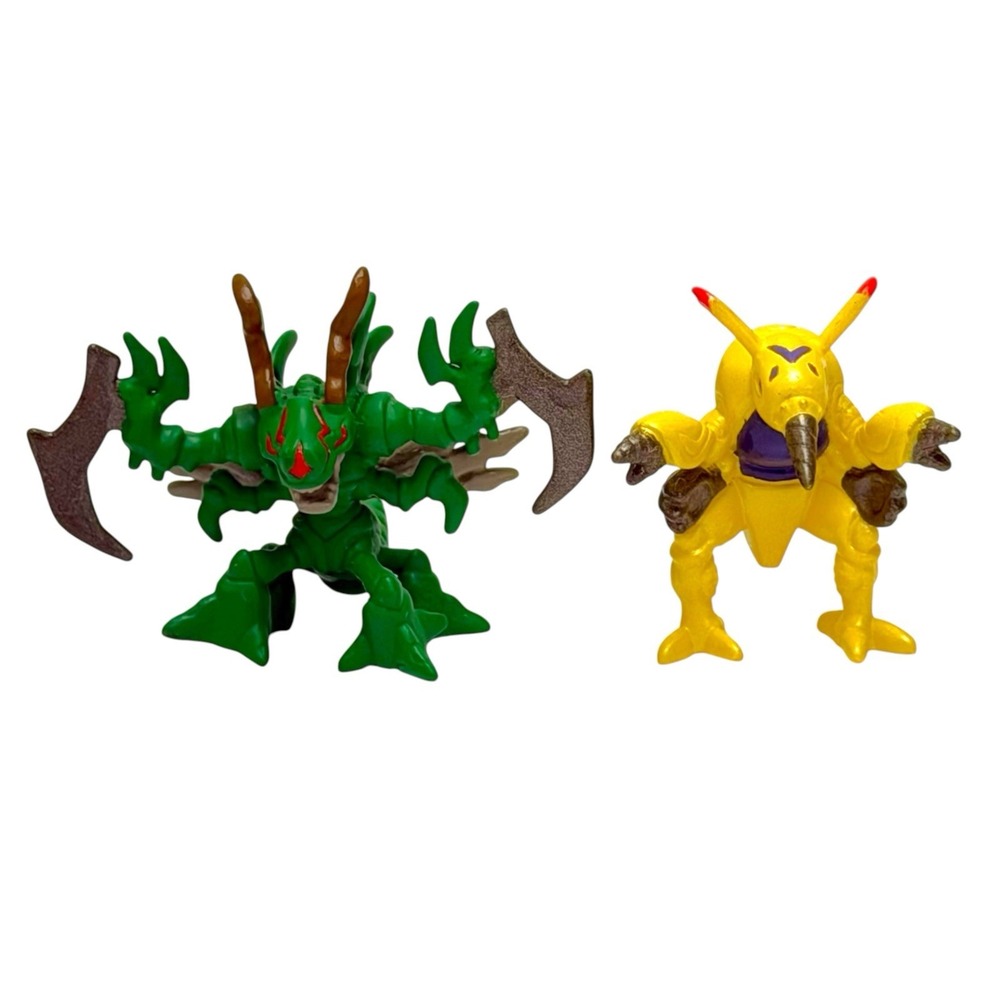 Vintage 2000 Digital Monsters Snimon & Digimon Lot Mini Figure H-T Bandai